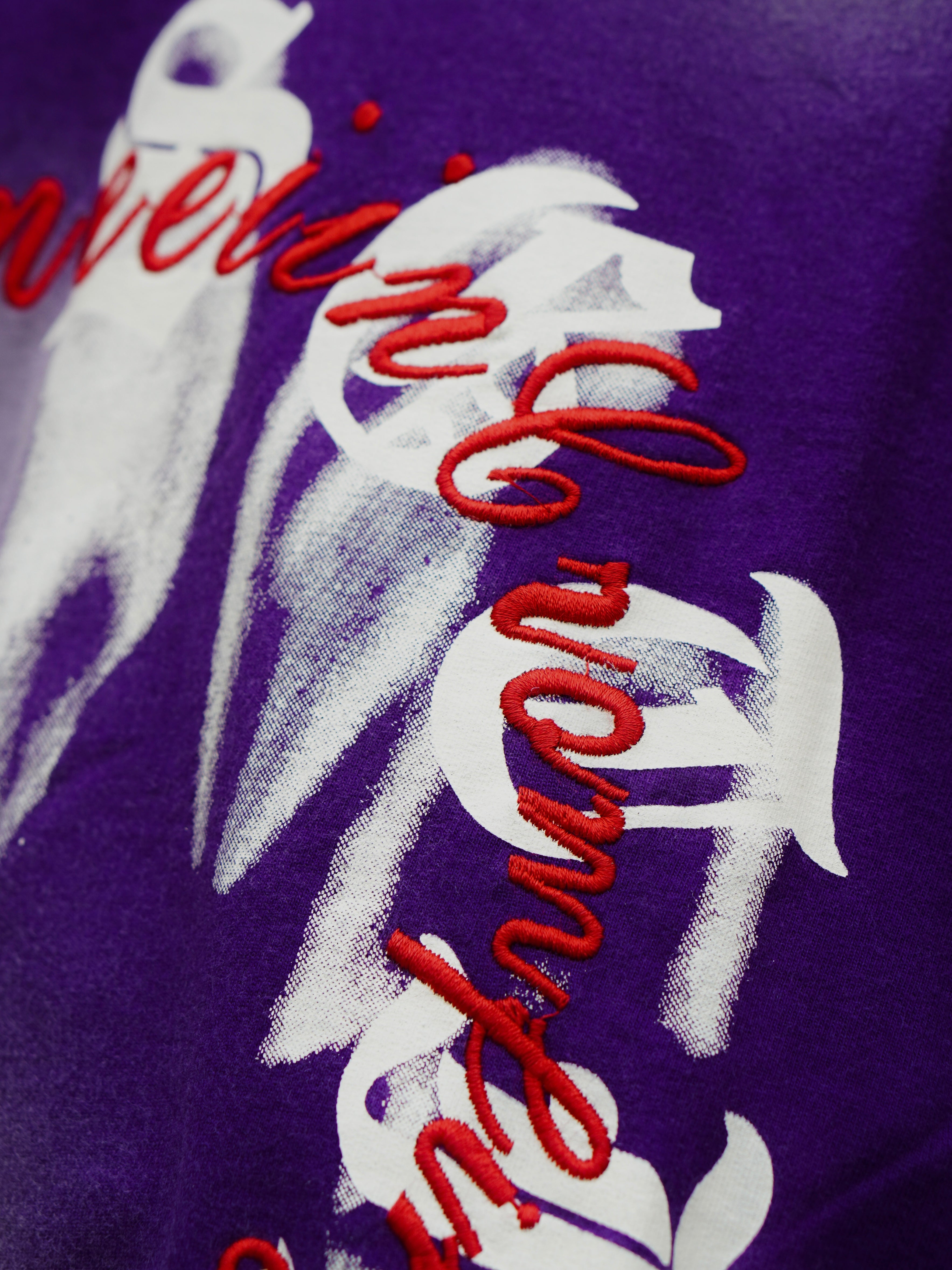 DISTORTED REALITY™ Heavyweight Embroidered Graphic T-Shirt