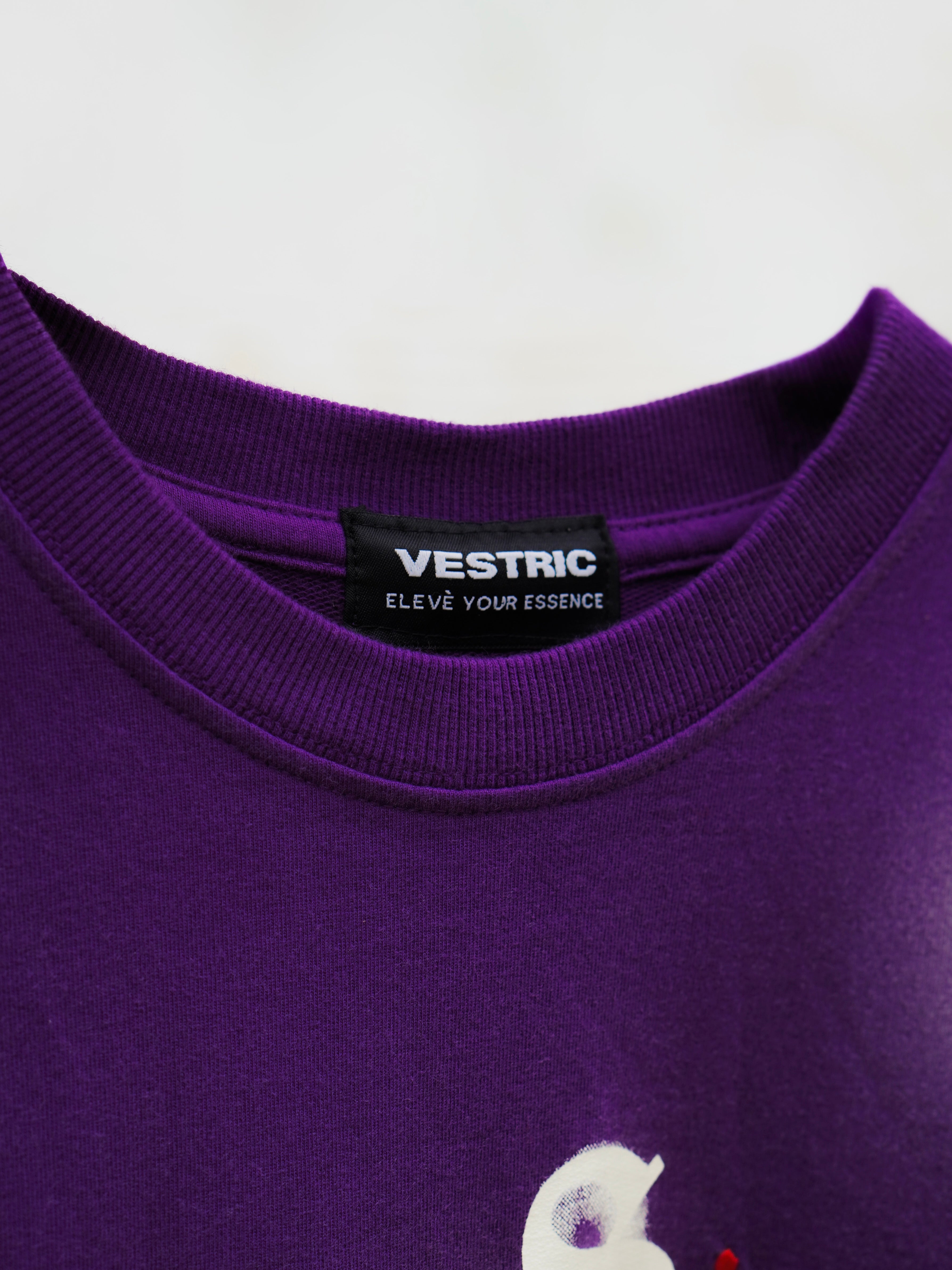 DISTORTED REALITY™ Heavyweight Embroidered Graphic T-Shirt