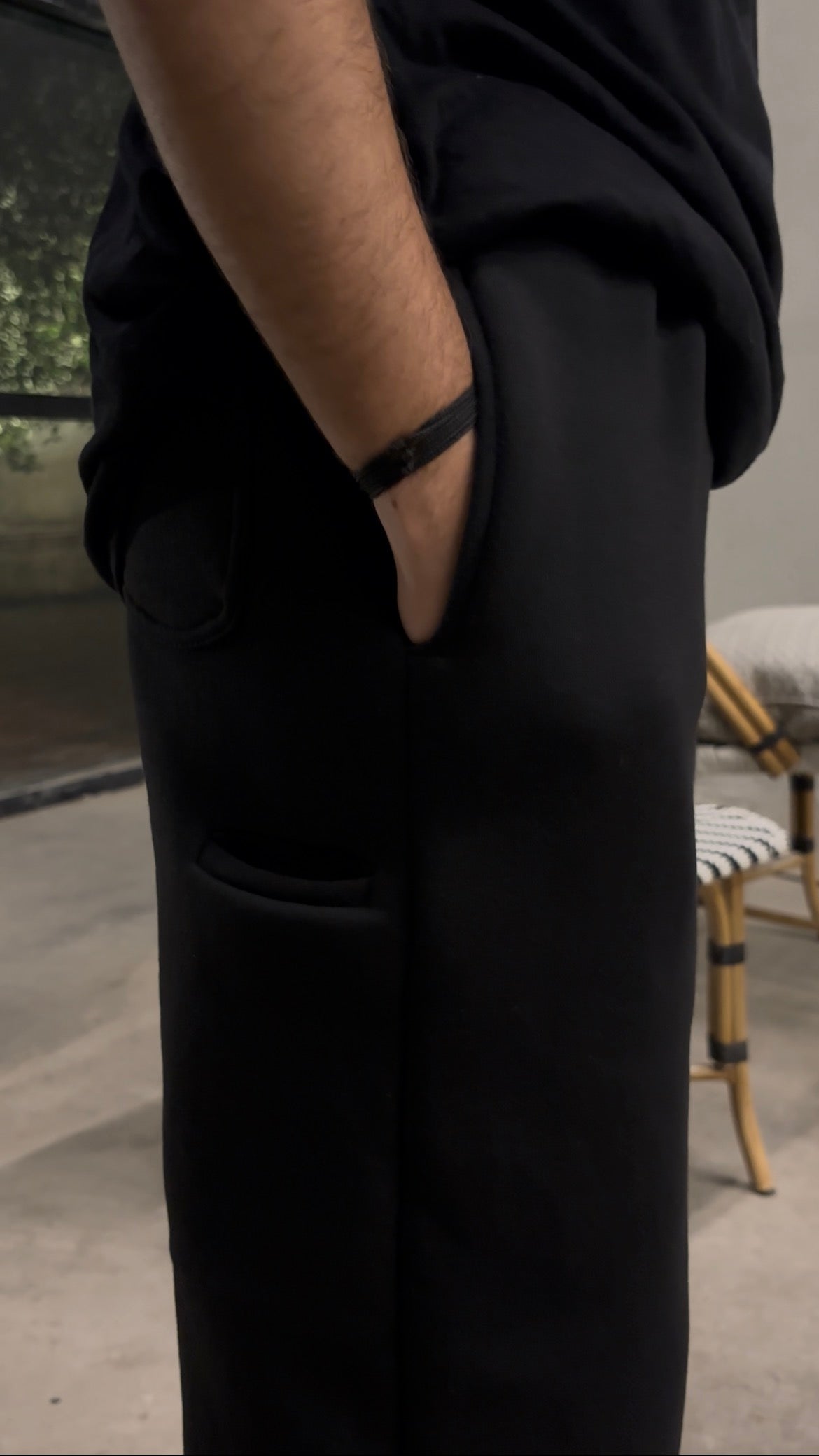 Ultra Cozy Black Sweatpants