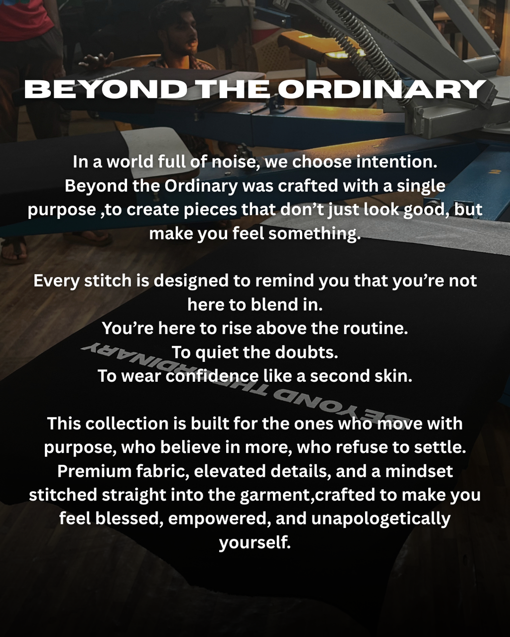 Beyond The Ordinary™ Heavyweight Hoodie