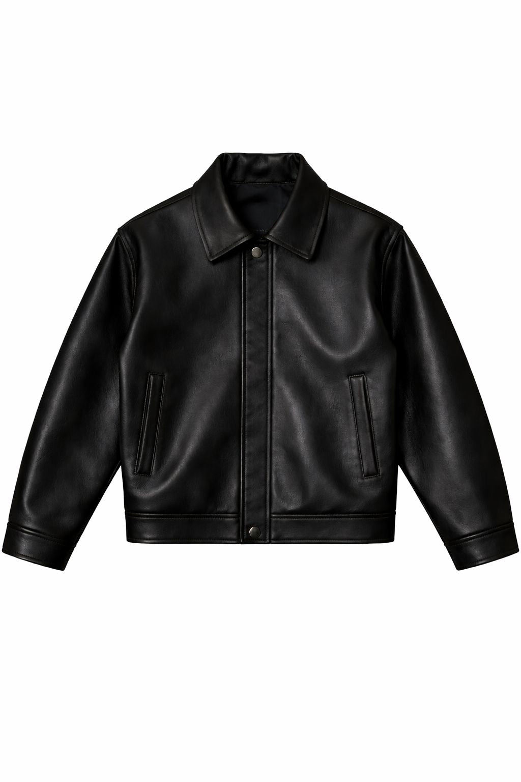Noir Edge Heavyweight™ Leather Jacket