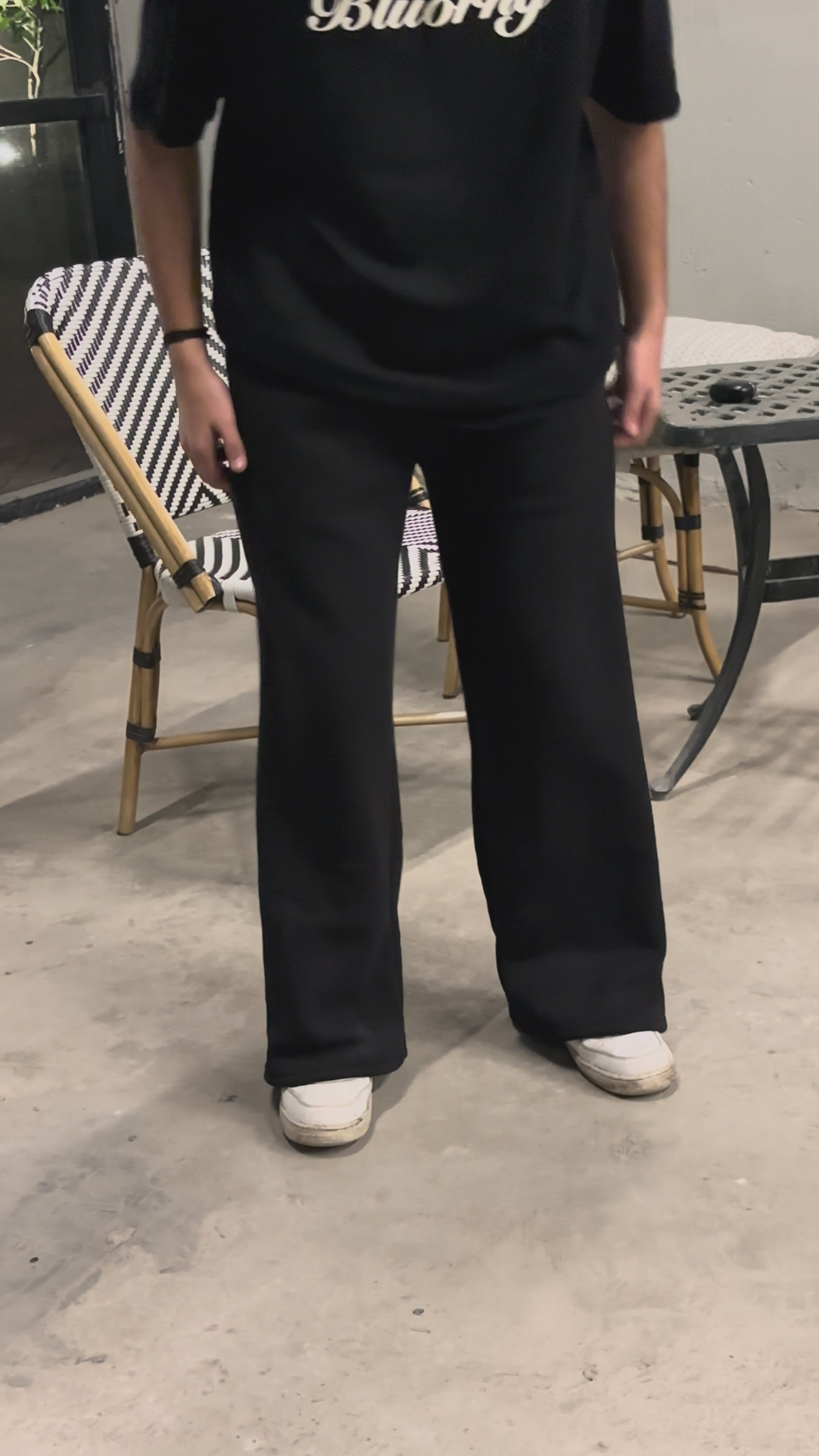 Ultra Cozy Black Sweatpants